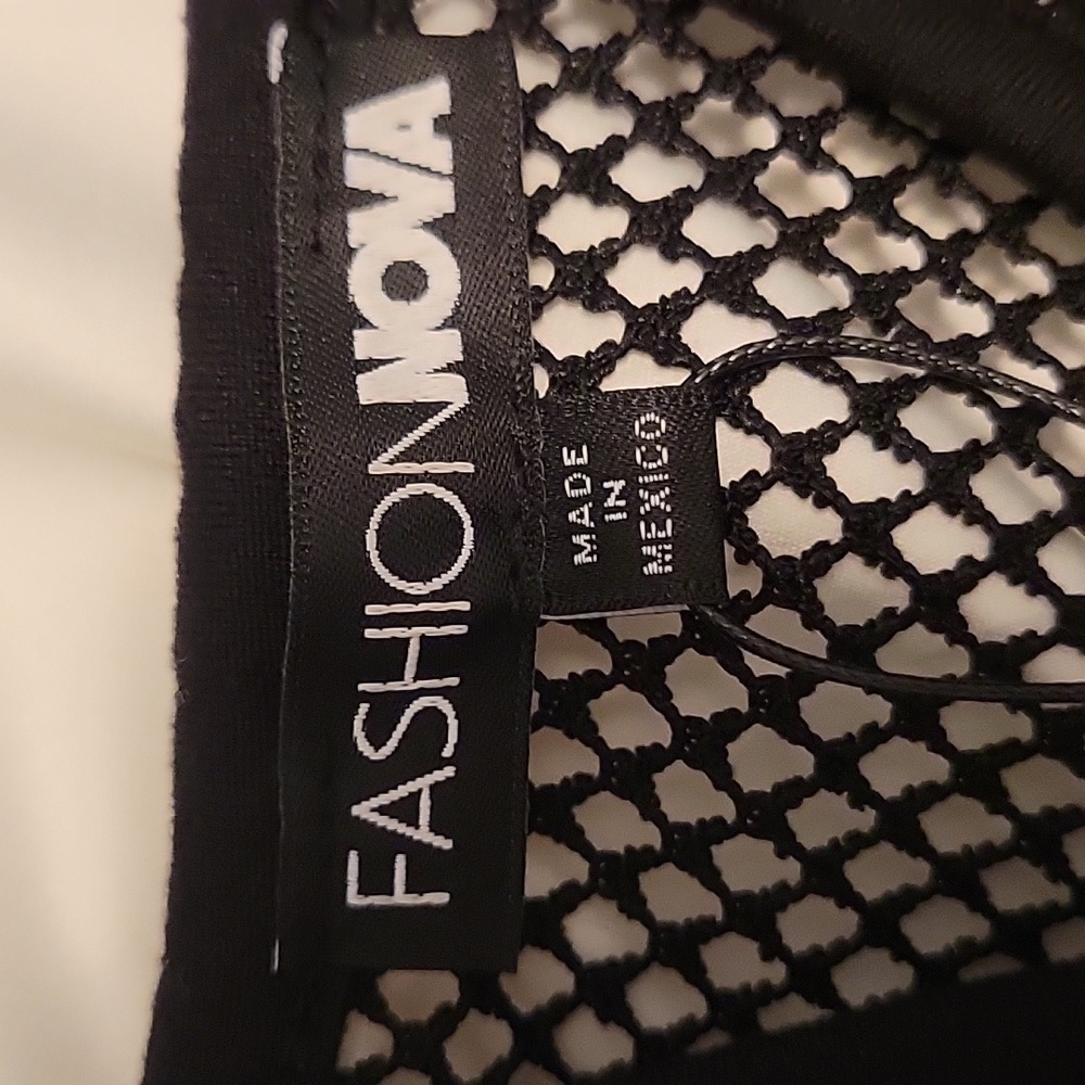 Black mesh bodysuit - Picture 6 of 6